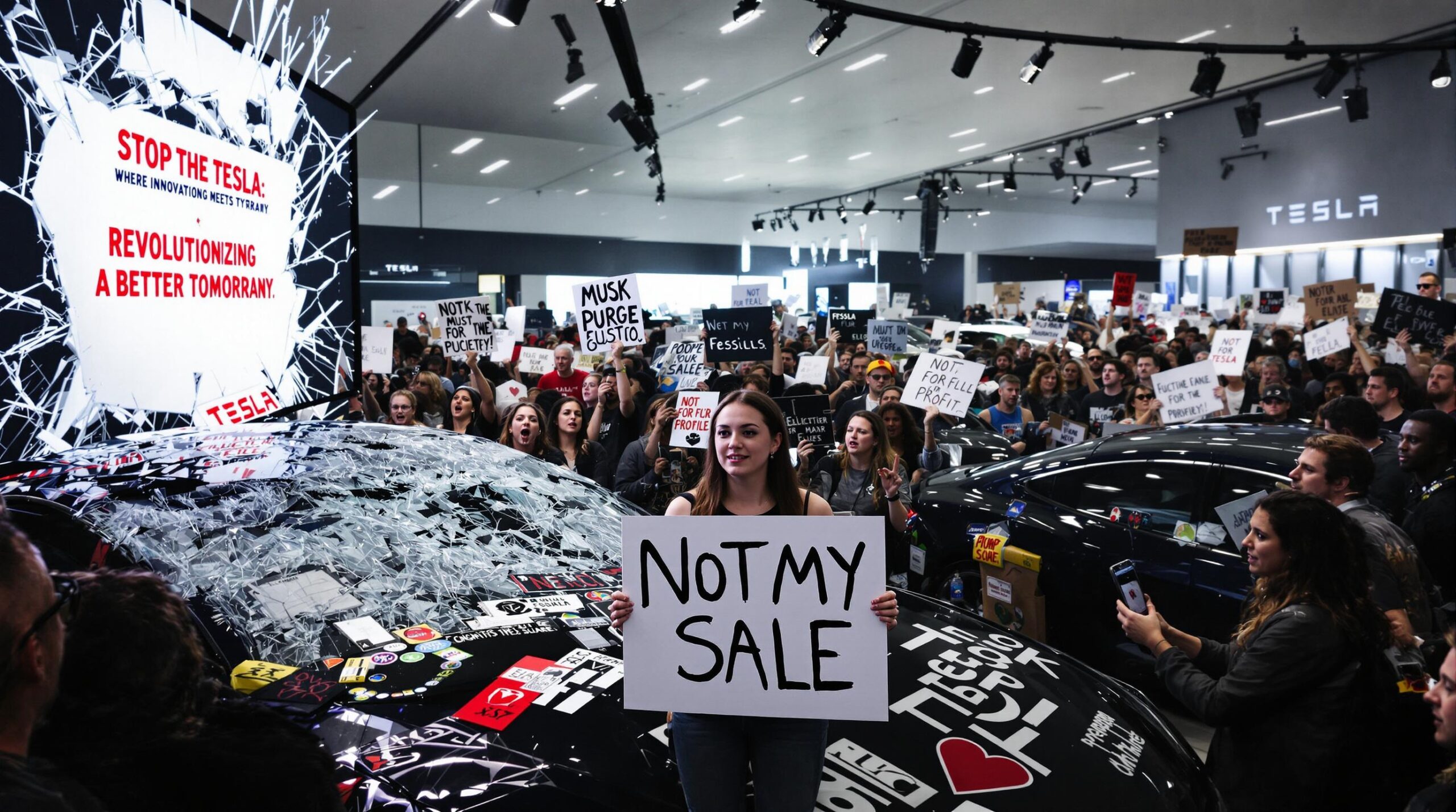 découvrez comment les récentes manifestations contre la purge d'elon musk au sein du gouvernement américain prennent d'assaut les showrooms tesla, révélant des tensions croissantes entre les entreprises et les décisions politiques. un regard approfondi sur l'impact de ces événements sur la marque et la société.