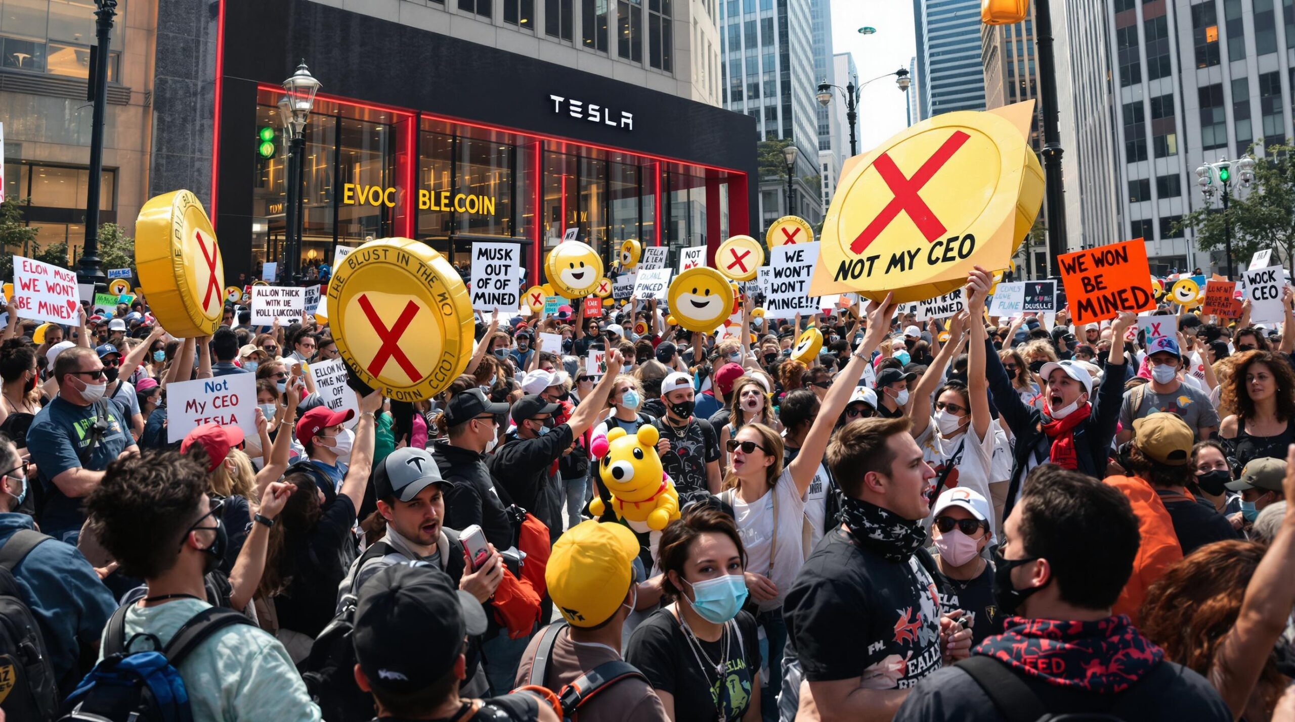 découvrez les dernières actualités sur les manifestations contre l'influence d'elon musk sur la cryptomonnaie doge. alors que ces mouvements persistent, plongez dans la situation actuelle des showrooms tesla qui entrent dans leur cinquième semaine d'actions.