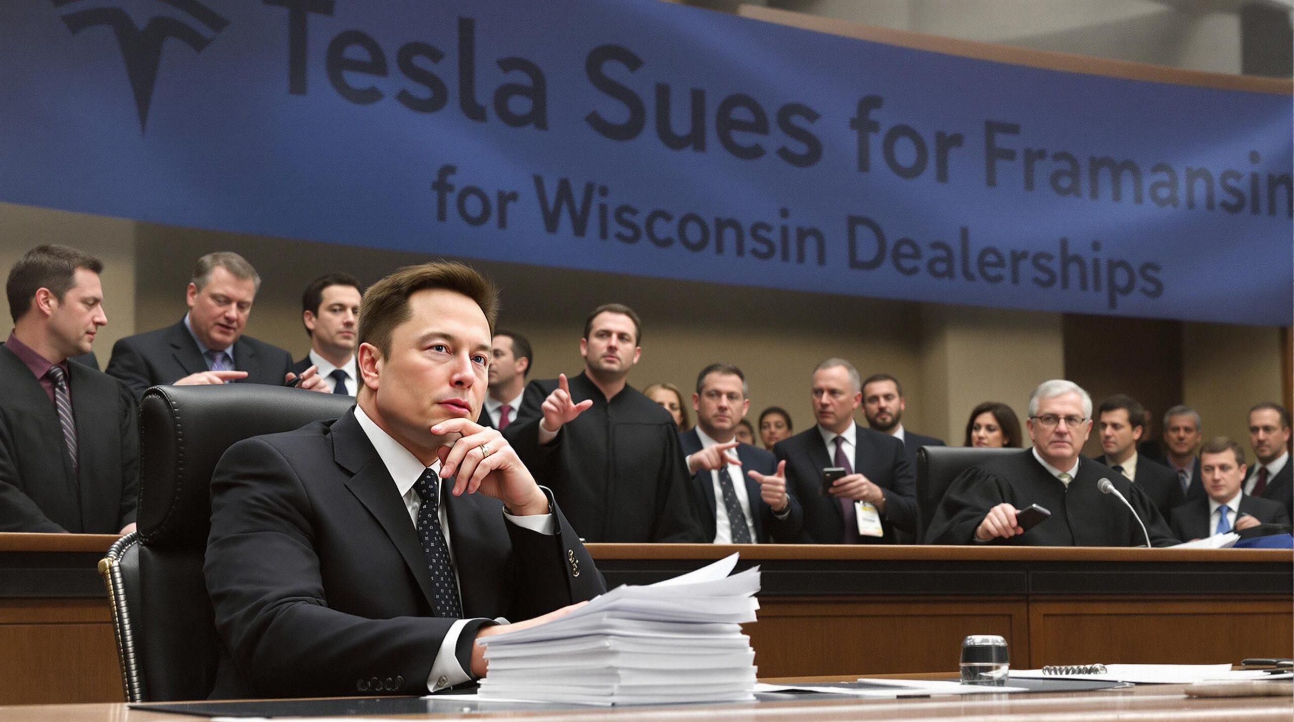 découvrez comment tesla, sous la direction d'elon musk, lance une action en justice pour établir des concessions au wisconsin, tout en investissant de manière significative pour influencer les résultats des élections judiciaires dans l'état.