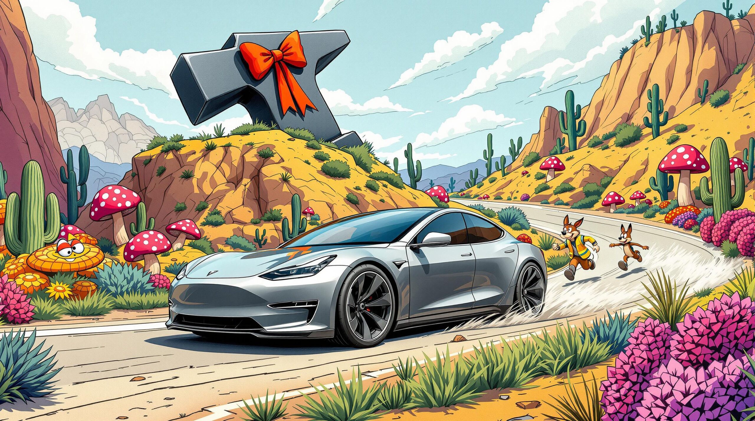 découvrez comment un youtubeur audacieux soumet une tesla à un test hilarant inspiré des célèbres looney tunes. préparez-vous à rire et à être surpris par les performances inattendues de cette voiture emblématique dans des situations loufoques!