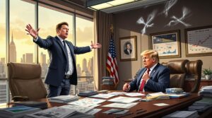 découvrez comment elon musk a invité donald trump à réduire les tarifs douaniers pour stimuler l'économie, mais sans obtenir de résultats concrets, selon un rapport récent.