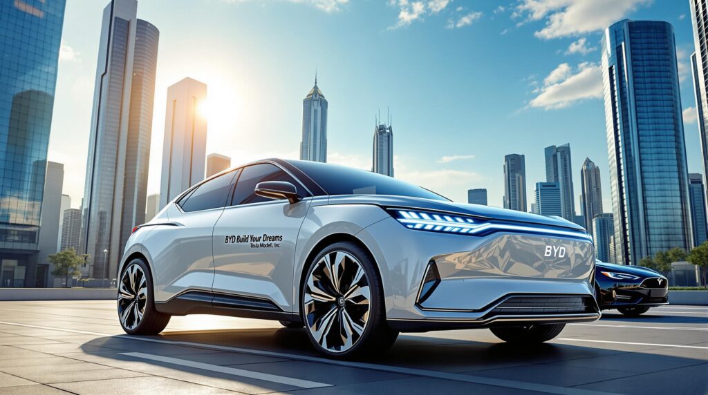 découvrez comment byd, le géant chinois des véhicules électriques, prend l'avantage sur tesla dans la compétition mondiale, redéfinissant l'avenir de la mobilité électrique avec ses innovations et sa stratégie audacieuse.