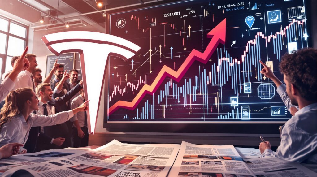 découvrez comment les actions de tesla ont connu une hausse significative après la diffusion d'un rapport non confirmé suggérant un possible départ d'elon musk de doge. analyse des impacts sur le marché et des réactions des investisseurs.