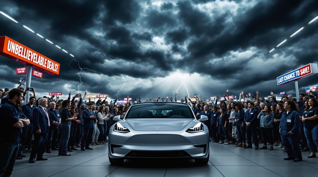découvrez comment tesla réagit à la crise en offrant des remises sur son véhicule best-seller, le model y, à peine quelques semaines après son lancement. profitez de cette opportunité unique pour acquérir un véhicule innovant tout en bénéficiant de réductions attractives.
