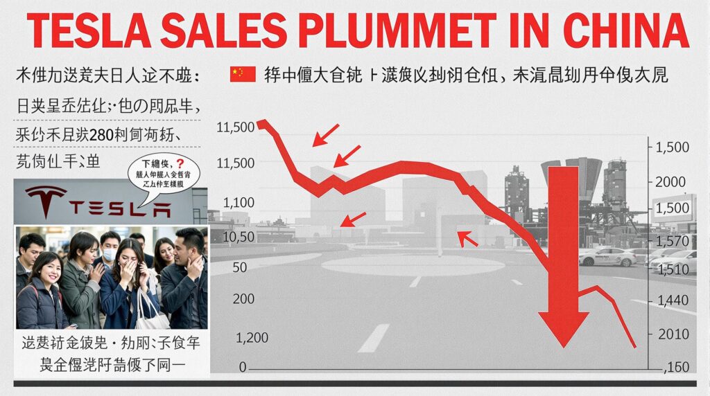découvrez les raisons derrière la baisse des ventes de tesla en chine et son impact sur la chute de l'action de l'entreprise. analyse des facteurs économiques, concurrentiels et stratégiques.
