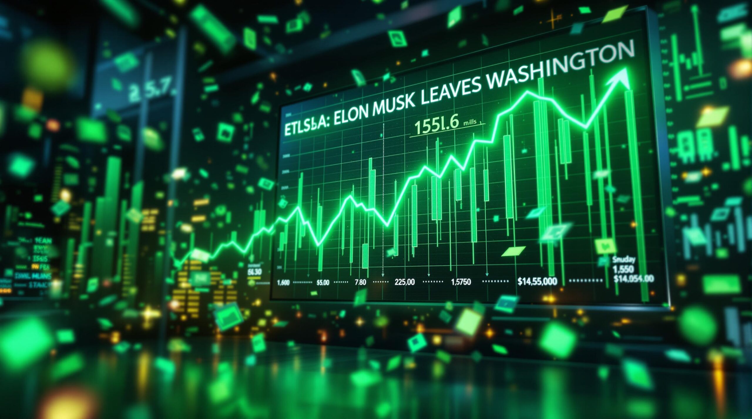 découvrez comment l'annonce du départ d'elon musk de washington propulse l'action de tesla vers de nouveaux sommets. analyse des implications de ce départ sur le marché et l'avenir de la société innovante.