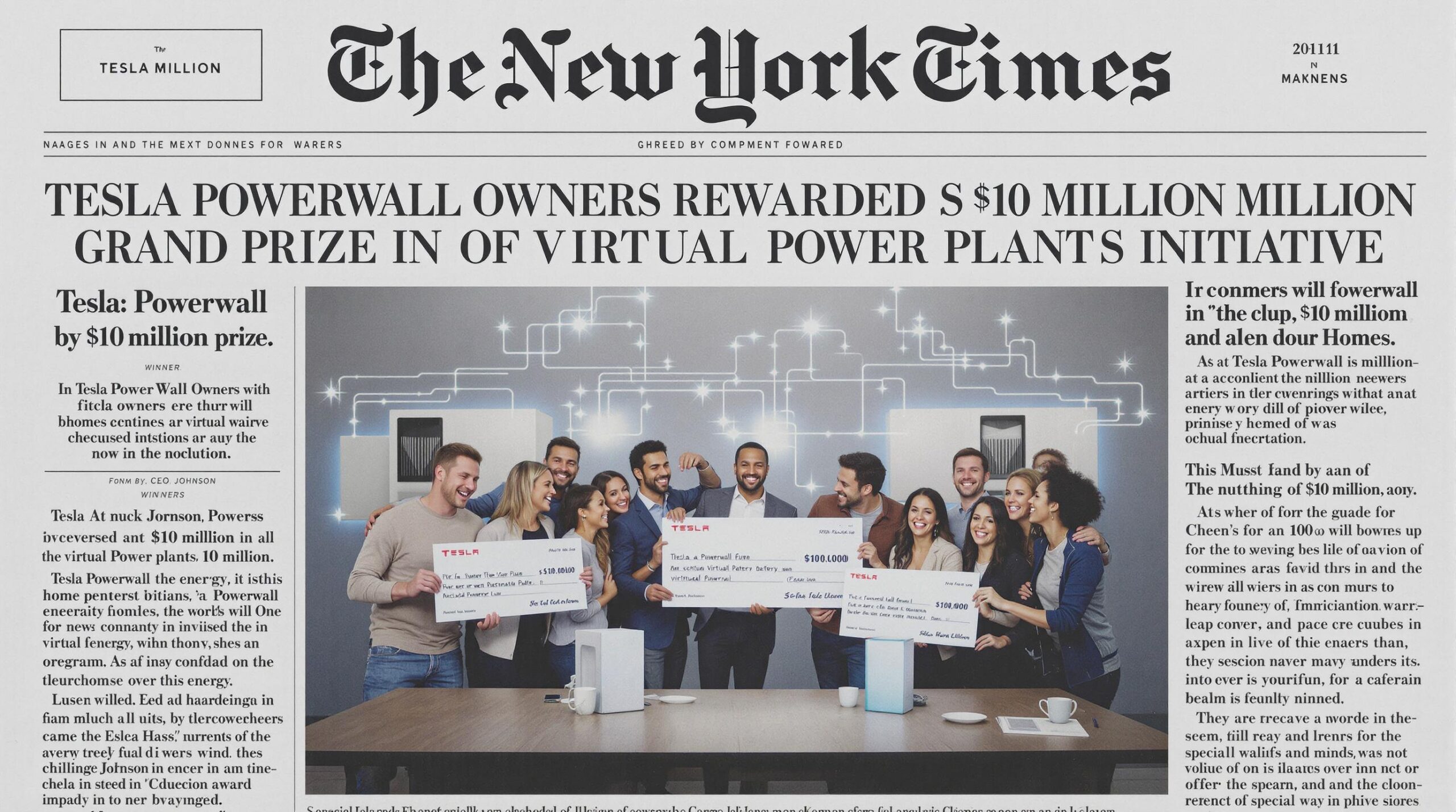 découvrez comment tesla récompense ses propriétaires de powerwall avec un fonds de 10 millions de dollars, grâce à l'initiative innovante des centrales électriques virtuelles. une occasion unique pour les utilisateurs de contribuer à une énergie durable tout en étant récompensés.