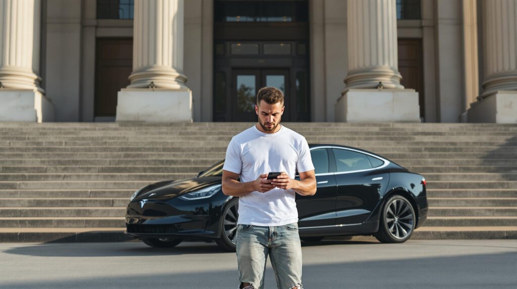 un homme de 38 ans, conducteur d'une tesla, est au cœur d'une affaire d'agression routière après avoir omis de se présenter à son audience. les détails de cette affaire soulèvent des questions sur la responsabilité des conducteurs de véhicules électriques et les impacts de la technologie sur la conduite.