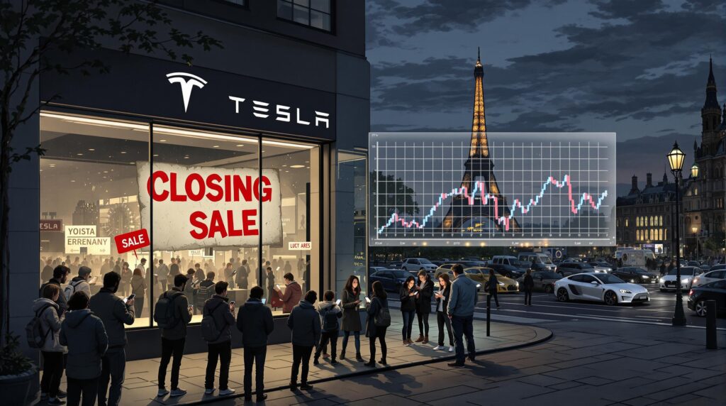 découvrez comment les ventes de tesla connaissent une baisse significative à travers l'europe, en analysant les facteurs économiques, la concurrence croissante et l'évolution des préférences des consommateurs sur le marché automobile.
