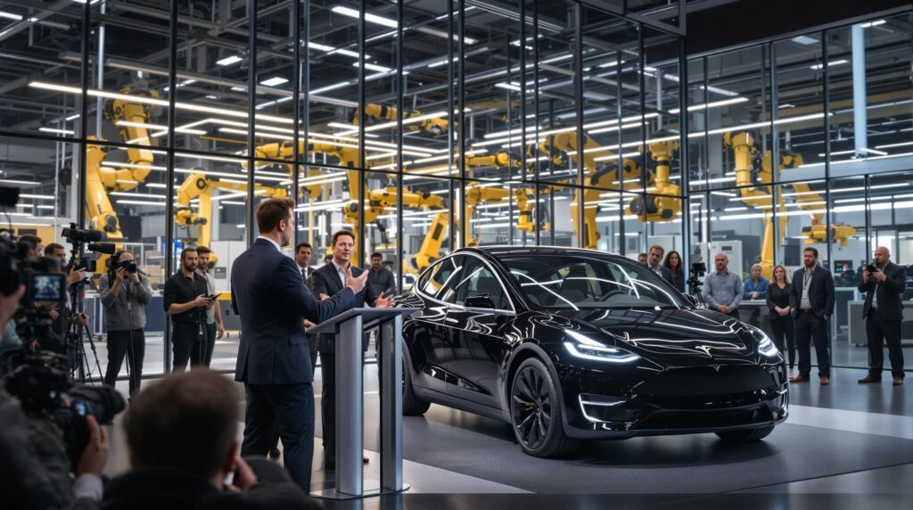 découvrez comment elon musk a franchi une nouvelle étape dans l'innovation automobile en annonçant que tesla a livré sa première voiture de manière entièrement autonome, réussissant ainsi à transporter un véhicule directement de l'usine au client sans intervention humaine.