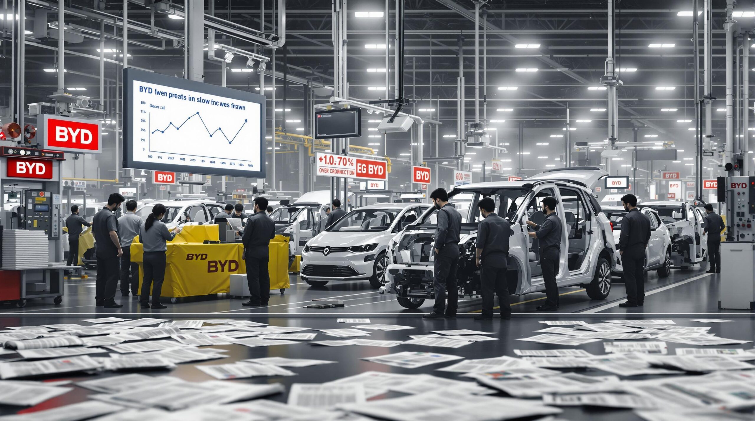 découvrez comment byd, le concurrent de tesla, ralentit sa production de véhicules électriques et freine son expansion en chine, selon des sources récentes. une analyse des implications de cette décision pour le marché des véhicules électriques.