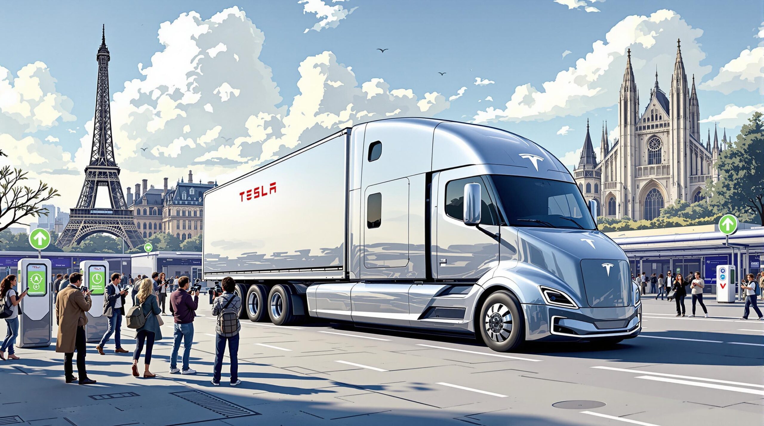 découvrez comment tesla se prépare à révolutionner le marché européen avec le lancement de son camion électrique semi, alliant performance, durabilité et innovation. ne manquez pas cette avancée majeure dans le secteur du transport durable!