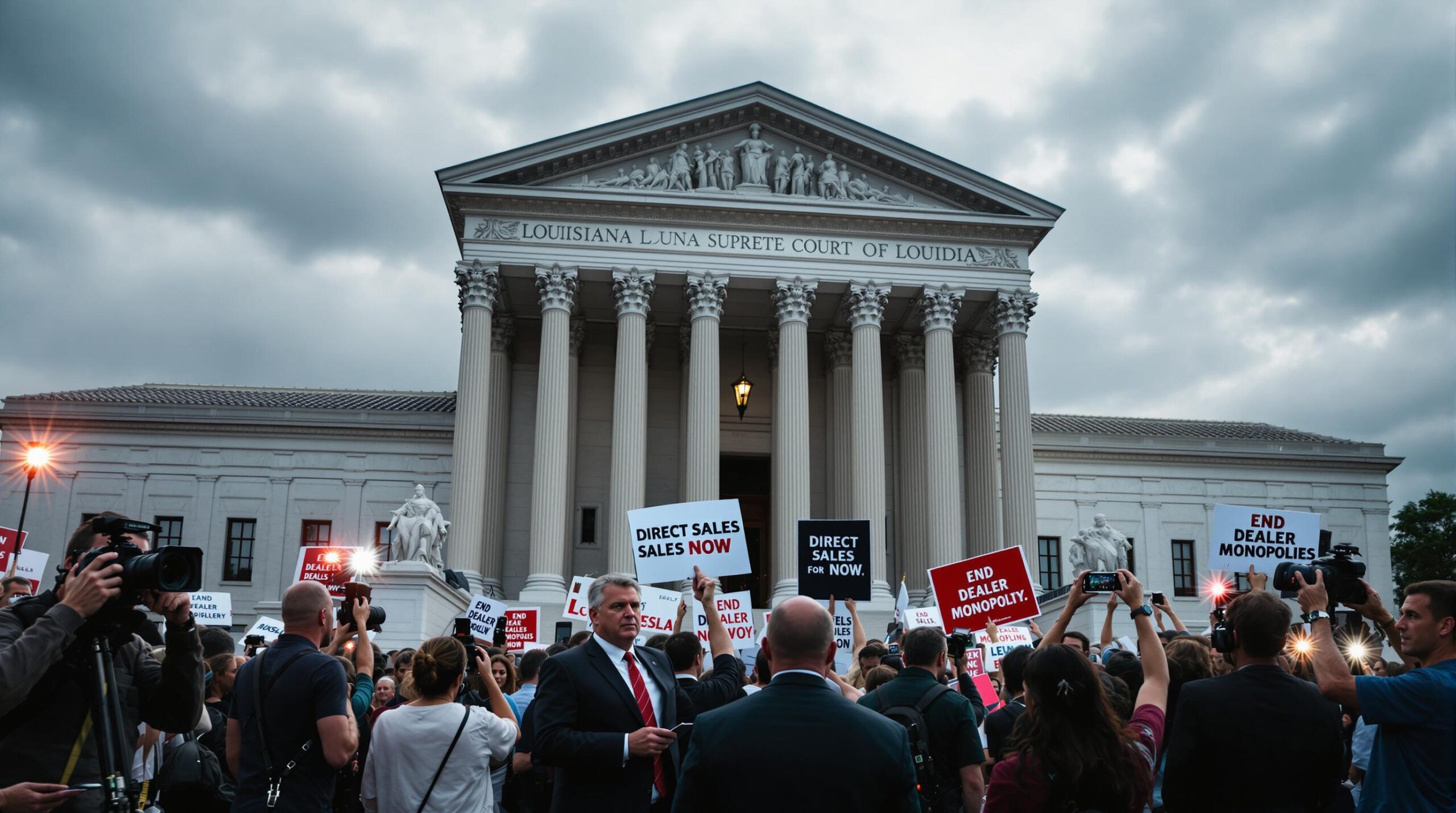 la cour suprême des états-unis refuse d'examiner la contestation par tesla de l'interdiction des ventes directes en louisiane. cette décision soulève des questions sur les pratiques commerciales et l'avenir de la vente de véhicules électriques dans l'état.