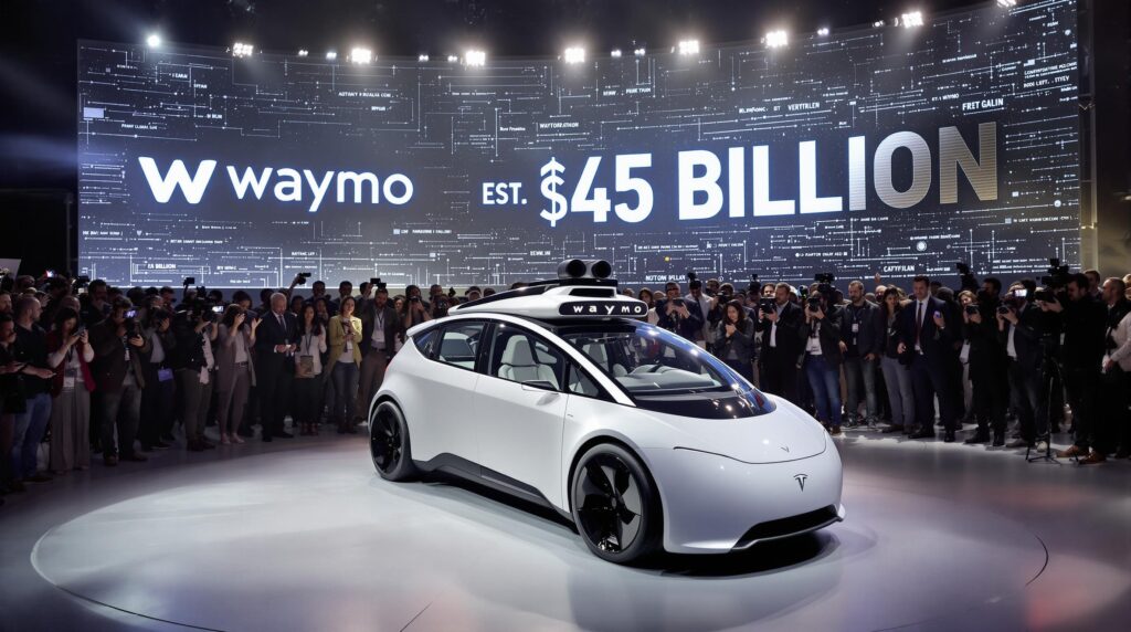 découvrez comment le lancement du robotaxi de tesla met en lumière la valorisation impressionnante de waymo, la filiale de google, qui dépasse désormais les 45 milliards de dollars. une analyse des tendances du marché technologique et de l'innovation dans le secteur des transports.
