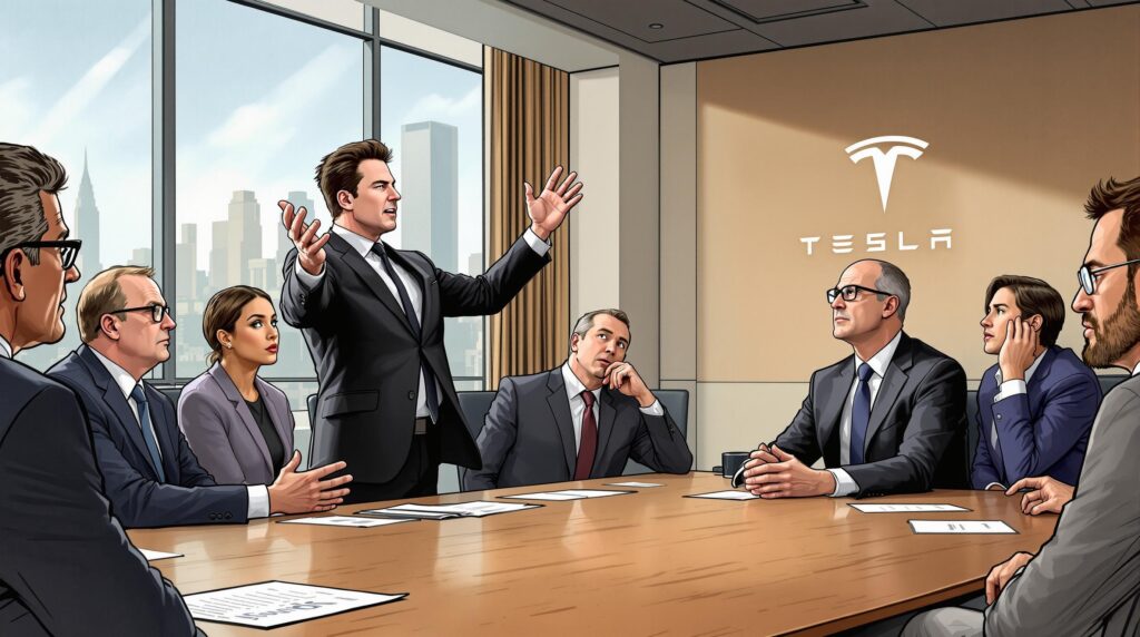 découvrez la réaction d'elon musk face aux conseils de l'analyste technologique dan ives sur le conseil d'administration de tesla. un échange tendu qui soulève des questions sur la direction de l'entreprise et le rôle des analystes dans la stratégie des grandes entreprises.