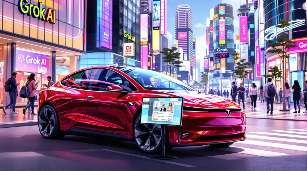 découvrez comment grok ai révolutionne l'expérience de conduite avec son intégration dans les nouveaux véhicules tesla, offrant une technologie intelligente et innovante pour une conduite plus sûre et connectée.