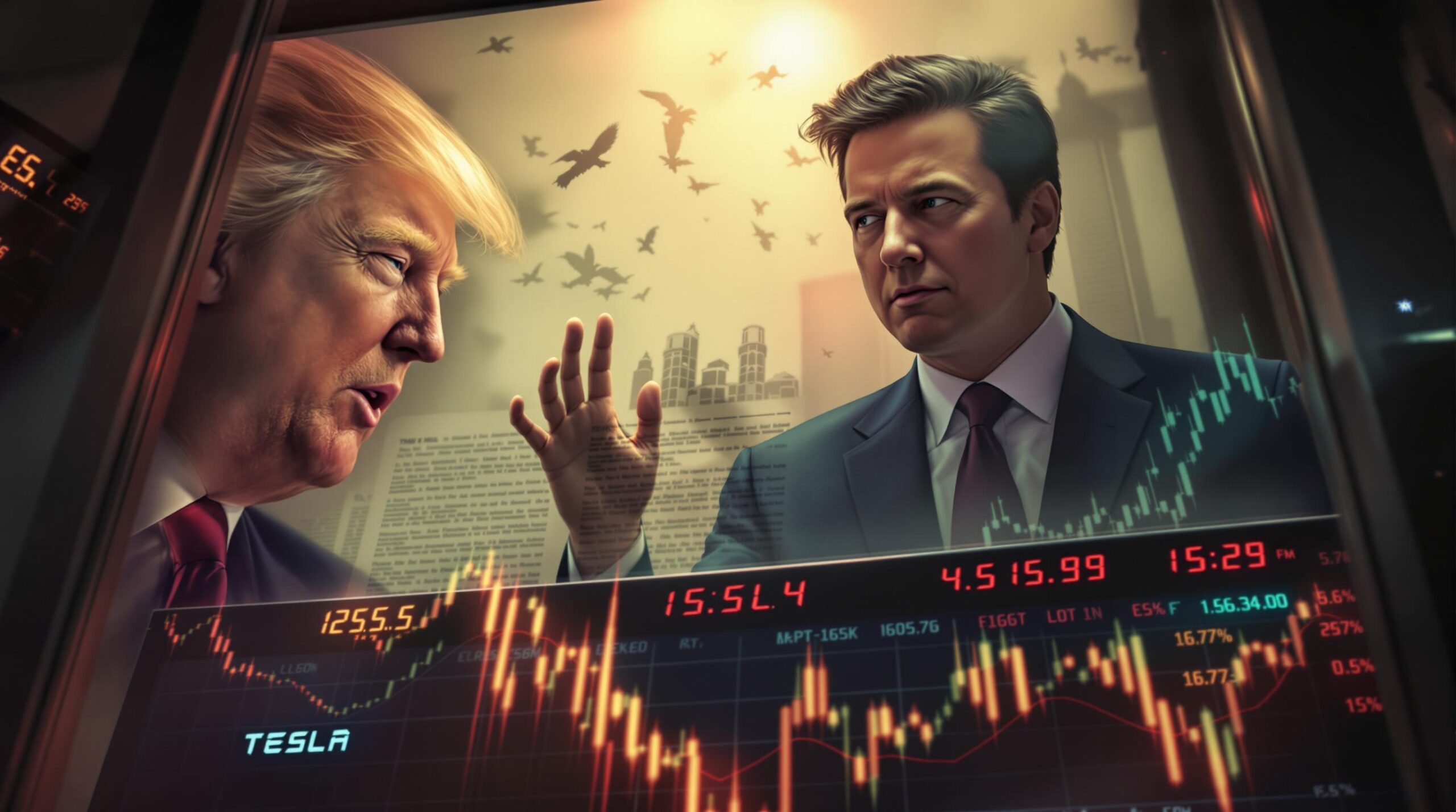 découvrez comment les récentes déclarations de donald trump concernant le doge et les subventions d'elon musk ont entraîné une chute des actions tesla. analyse des impacts et des réactions du marché.