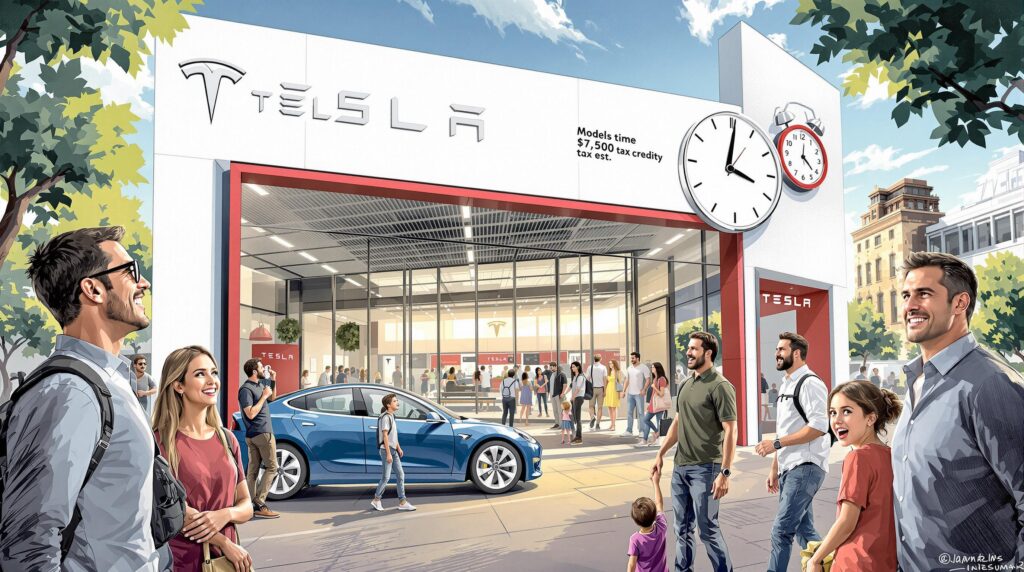 découvrez comment les acheteurs de tesla peuvent profiter d'un crédit d'impôt de 7 500 $ avant qu'il ne soit trop tard. ne manquez pas cette opportunité pour économiser sur votre nouvel achat électrique.