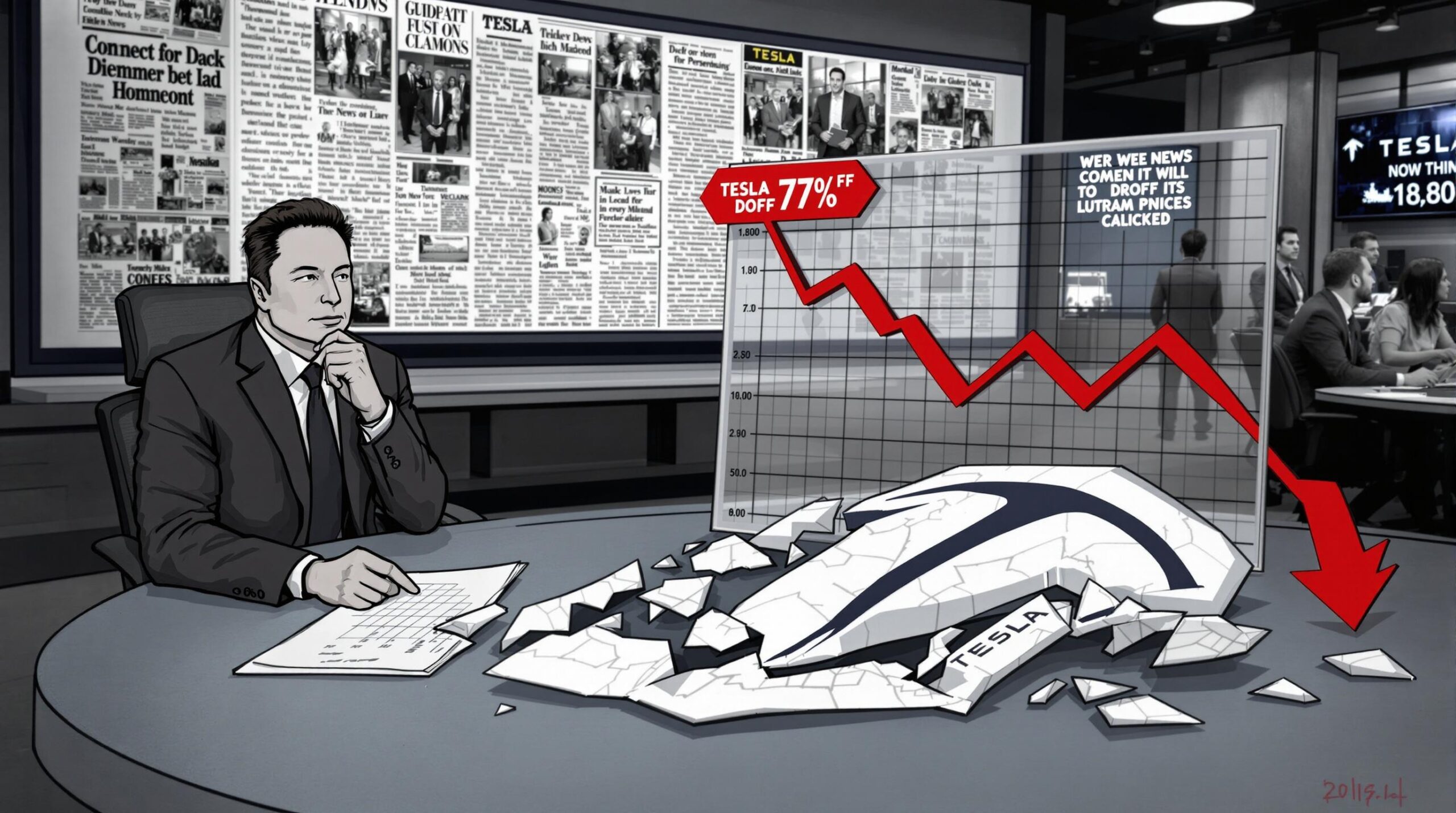 découvrez les dernières actualités sur la chute de 7 % des actions de tesla suite à l'annonce surprenante d'elon musk concernant la création d'un parti politique. analyse des impacts sur le marché et réactions des investisseurs.