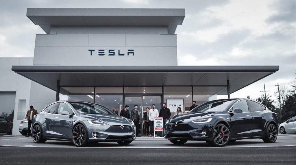 tesla a annoncé la suspension des prises de commandes pour ses modèles s et x en europe, marquant un tournant dans la disponibilité de ces véhicules haut de gamme. découvrez les raisons derrière cette décision et les implications pour les consommateurs européens.