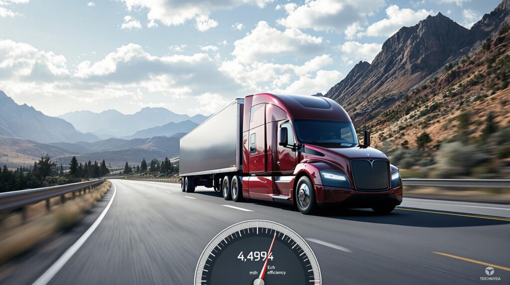 découvrez comment le tesla semi a amélioré son efficacité lors d'un impressionnant test routier de 4 494 miles en seulement 3 semaines. analyse des performances et des innovations technologiques qui révolutionnent le transport routier.