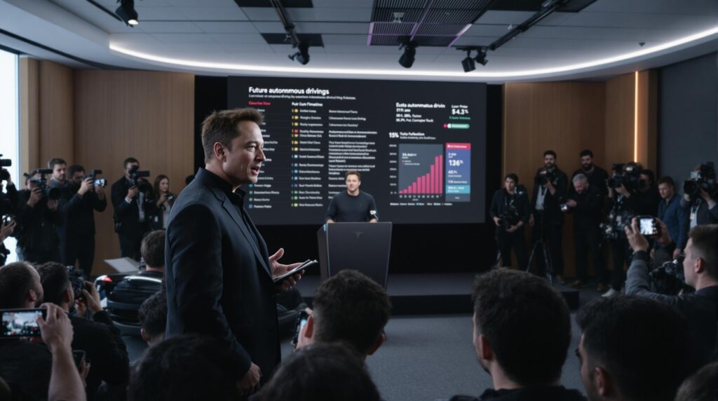 découvrez le calendrier ambitieux qu'elon musk a dévoilé pour la fonctionnalité de conduite autonome de tesla. apprenez-en plus sur les innovations et les avancées prévues qui pourraient révolutionner l'expérience de conduite.