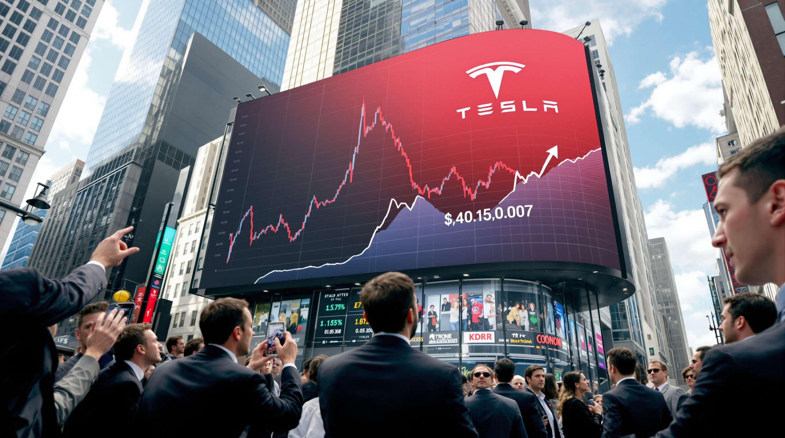 découvrez pourquoi les actions de tesla connaissent une hausse spectaculaire aujourd'hui. analyse des facteurs et des événements qui expliquent cette envolée en bourse.