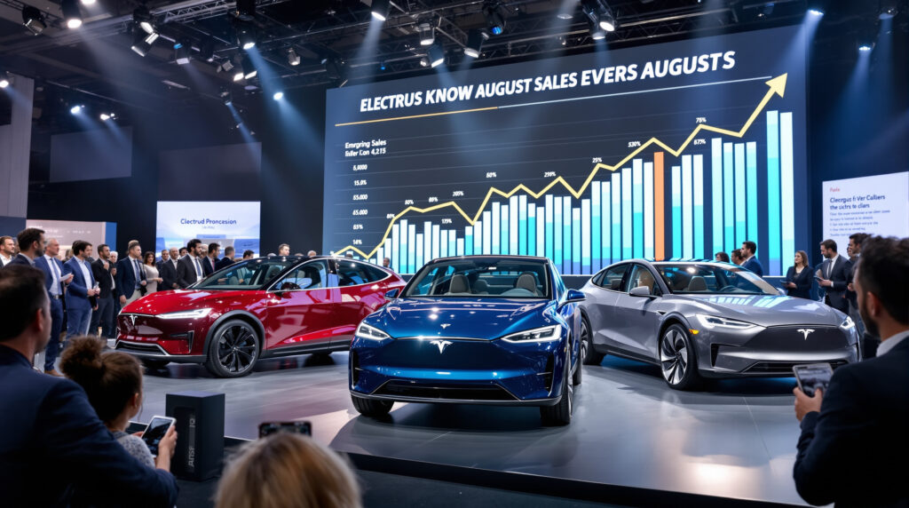 découvrez les chiffres de ventes d'août des principaux concurrents de tesla et plongez dans l’ascension remarquable de trois marques émergentes sur le marché des véhicules électriques.