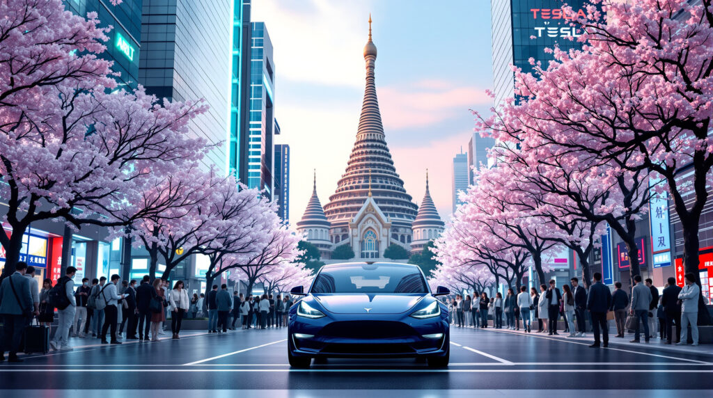 découvrez comment tesla s'apprête à révolutionner la mobilité au japon et en thaïlande en lançant sa technologie de conduite autonome complète. les dernières avancées et l'impact de ce lancement vous attendent dans notre article.