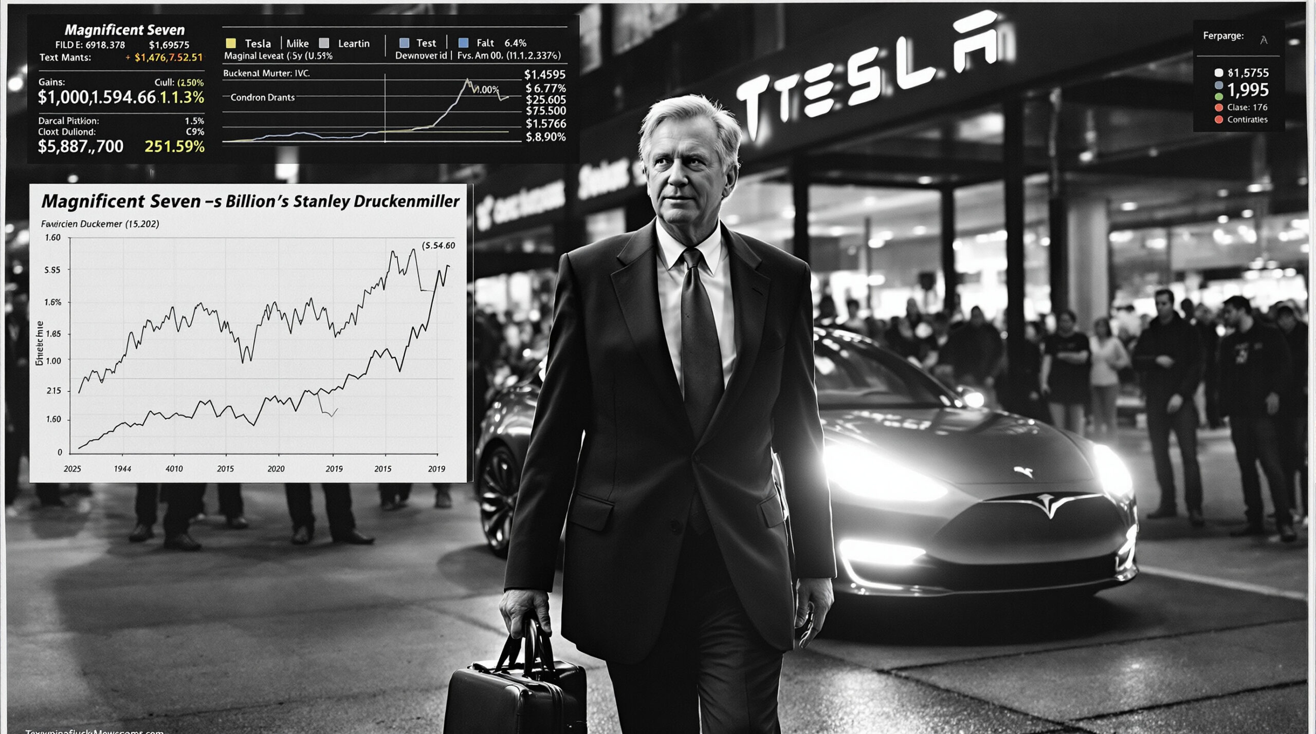 découvrez pourquoi le milliardaire stanley druckenmiller a vendu ses actions tesla pour miser fortement sur l’une des célèbres 'magnifiques sept', une entreprise technologique qui surperforme le marché boursier en 2024.