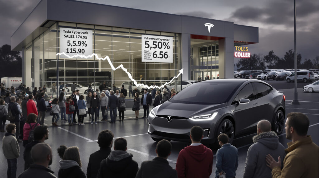 découvrez pourquoi les ventes du tesla cybertruck sont en baisse par rapport aux prévisions initiales : analyses des attentes du marché, défis de production, concurrence et évolution des préférences des consommateurs.