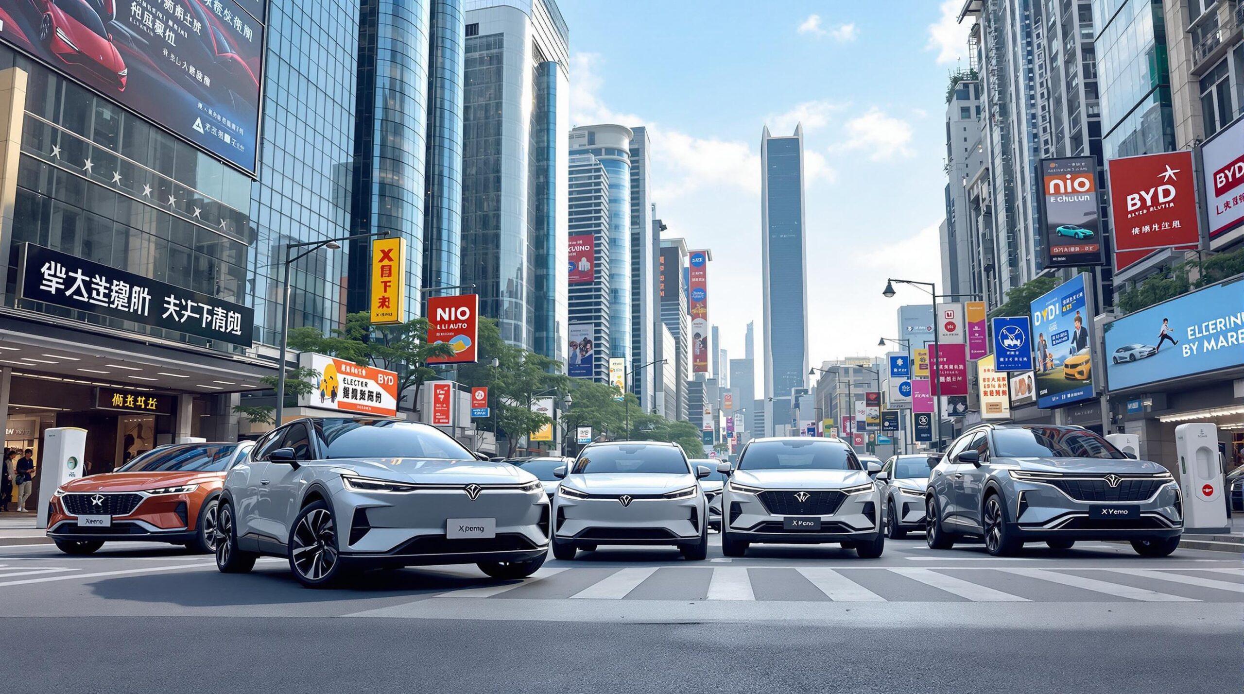 découvrez comment xpeng et xiaomi dominent le marché des véhicules électriques en chine avec des ventes en plein essor, tandis que nio, li auto et byd se préparent à renforcer la compétition. une analyse approfondie des acteurs clés et des tendances du secteur à ne pas manquer.