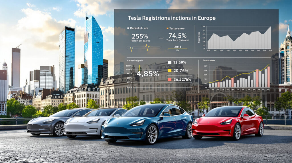 découvrez comment les immatriculations de voitures tesla ont connu une forte hausse à travers l'europe en septembre, selon les dernières données du secteur automobile.