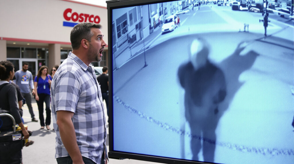 un propriétaire de tesla bouleversé après avoir découvert des images surprenantes de sécurité dans le parking d’un costco. qui est ce mystérieux individu aperçu près de sa voiture ? enquête et témoignages.
