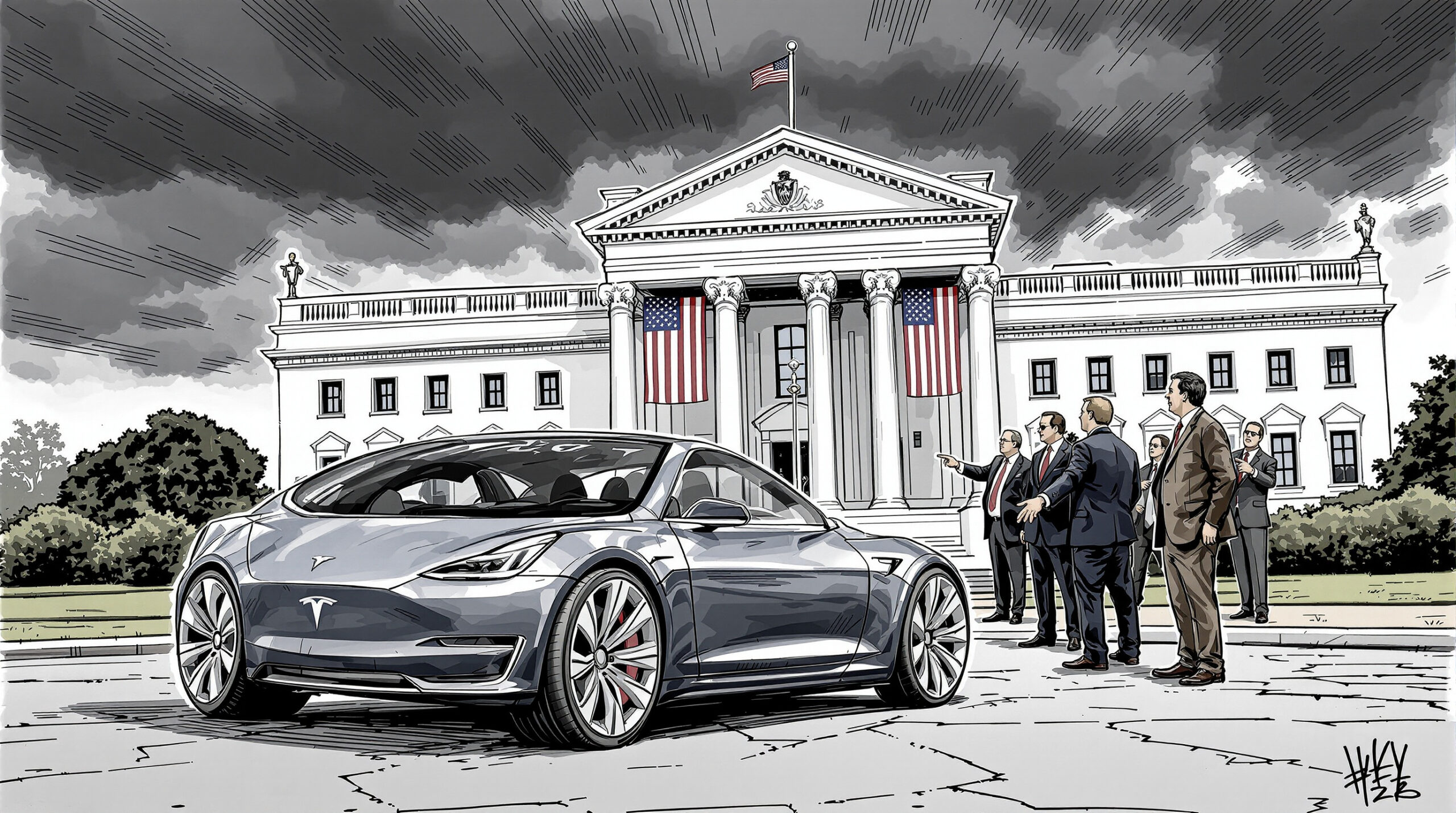 découvrez comment les politiques américaines actuelles remettent en question la mission de tesla pour un avenir durable et l'impact sur l'industrie de la voiture électrique.