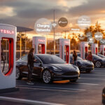 découvrez comment tesla a surpassé ses concurrents en installant plus de stations superchargeurs au troisième trimestre 2024 que les neuf autres réseaux principaux réunis, affirmant ainsi sa position de leader dans l'infrastructure de recharge rapide.