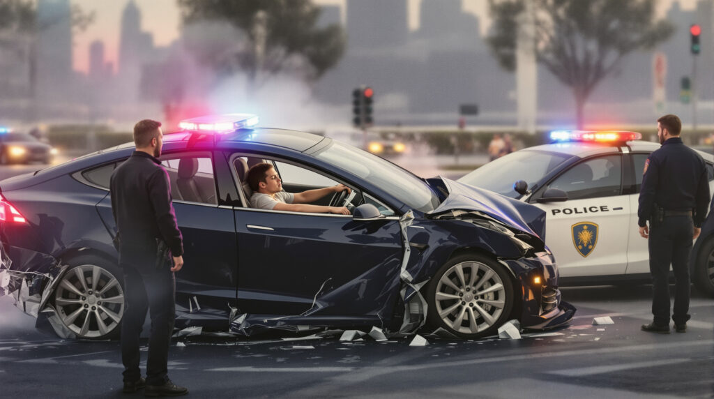 un conducteur de tesla, surpris endormi au volant alors que l'autopilot était activé, a percuté une voiture de police et a été arrêté sur-le-champ. découvrez les détails de cet incident surprenant et ses conséquences.