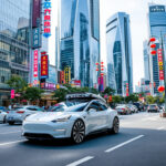 elon musk annonce que tesla vise l’homologation complète de son logiciel de conduite autonome en chine d’ici début 2026, marquant une avancée majeure pour la technologie automobile.