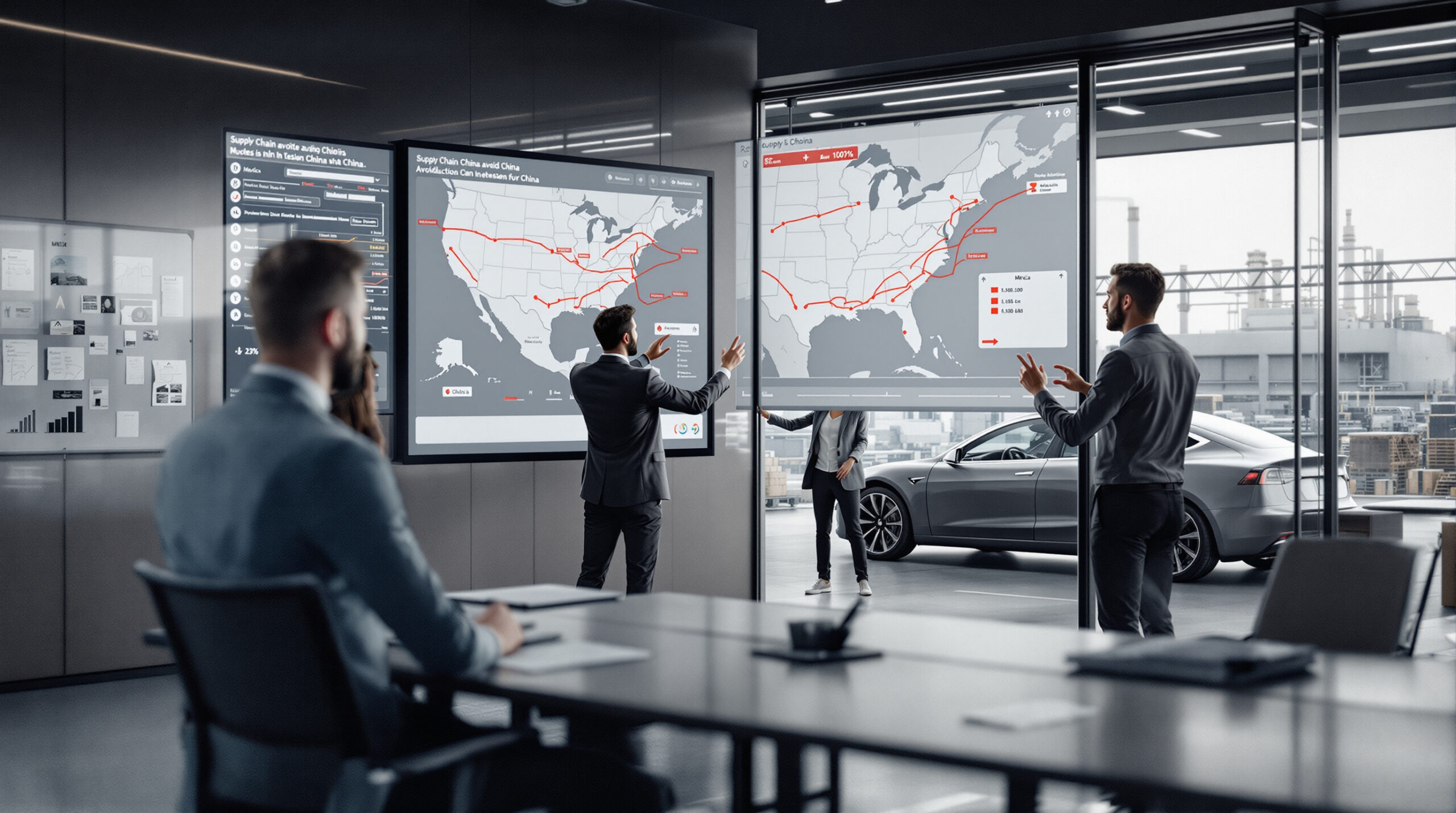 tesla demande à ses fournisseurs d'éviter les pièces fabriquées en chine pour ses véhicules destinés au marché américain, selon une révélation du wall street journal.