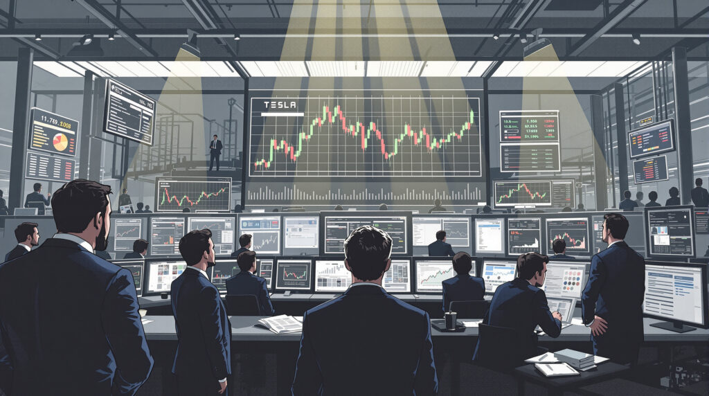 découvrez l'évolution des actions tesla en décembre avec une analyse détaillée du comportement des titres et des facteurs influençant leur hausse.