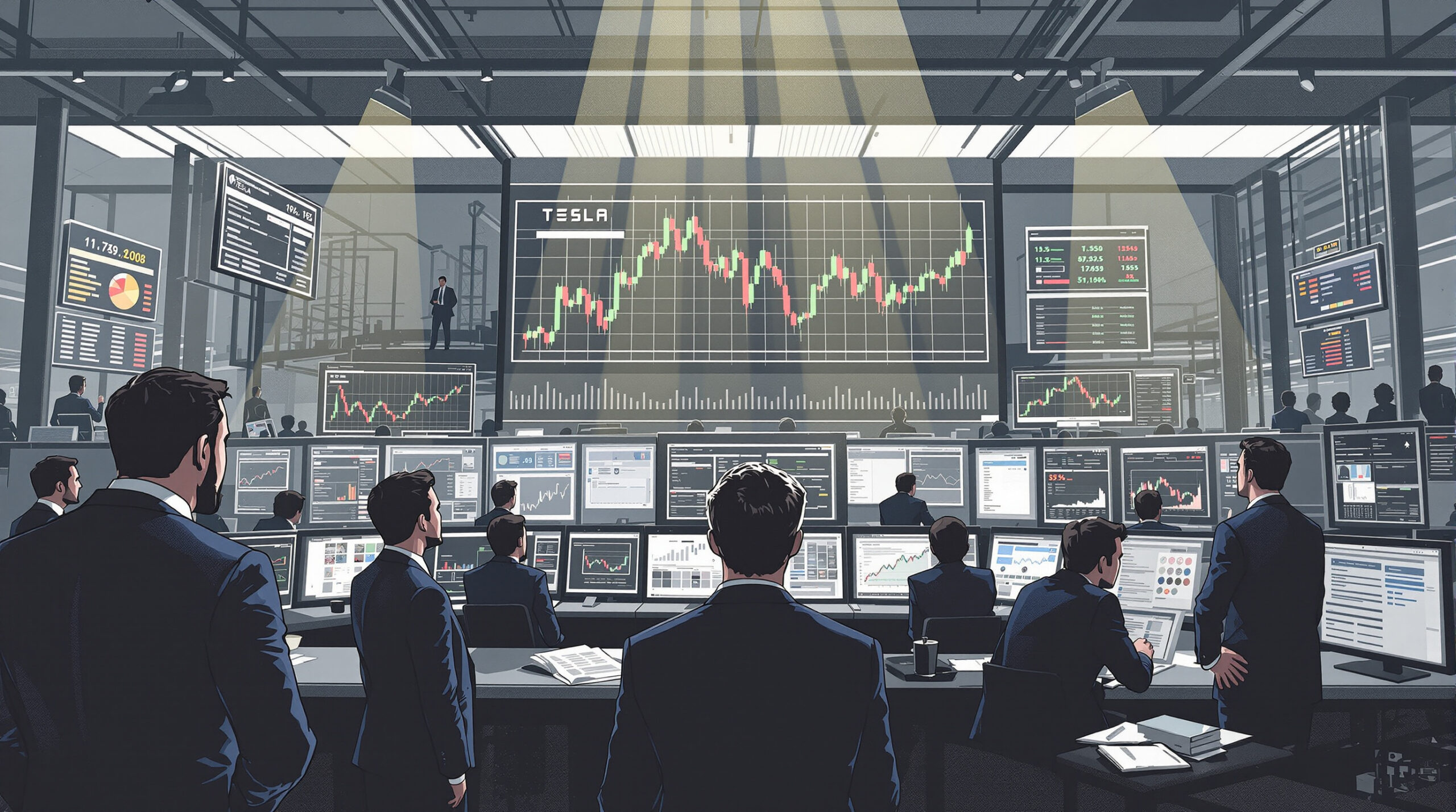 découvrez l'évolution des actions tesla en décembre avec une analyse détaillée du comportement des titres et des facteurs influençant leur hausse.