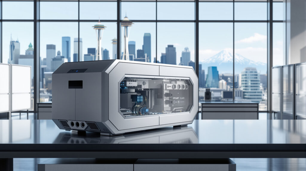 découvrez comment une startup de seattle révolutionne le stockage d'énergie avec une solution innovante à hydrogène en forme de « brique lego », défiant ainsi la tesla powerwall.