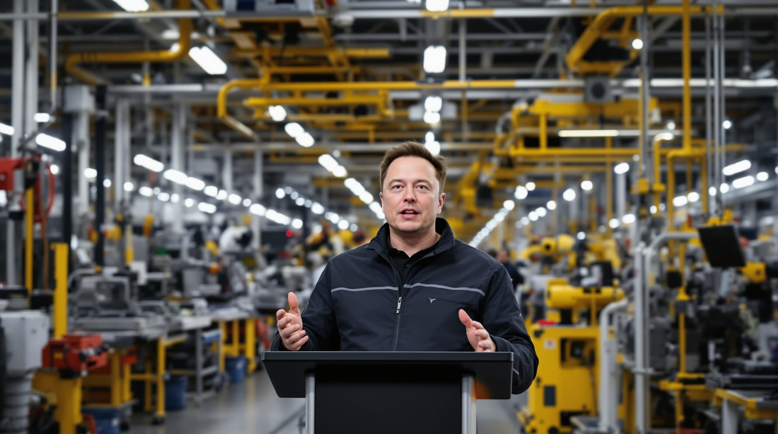 elon musk annonce l'arrêt des productions des tesla model s et x pour transformer l'usine de fremont en lignes de fabrication des robots optimus, marquant une nouvelle étape dans l'innovation technologique de tesla.