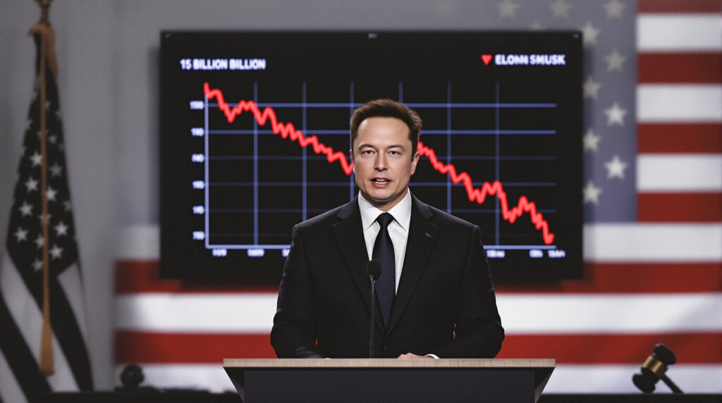 en 2025, tesla subit une perte de 15 milliards de dollars en valeur de marque, alors que l'engagement politique accru d'elon musk inquiète, selon une étude récente.