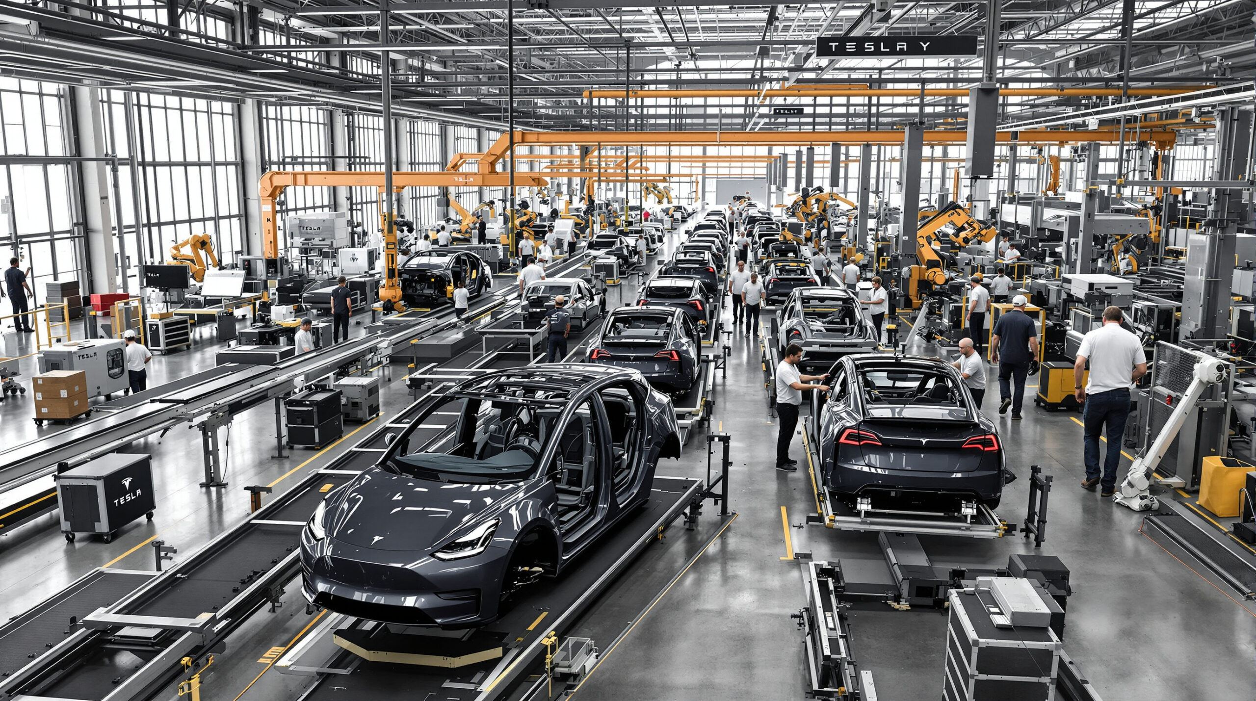 tesla dément toute réduction d'effectifs à son usine de berlin et garantit la stabilité et la pérennité des emplois sur le site.