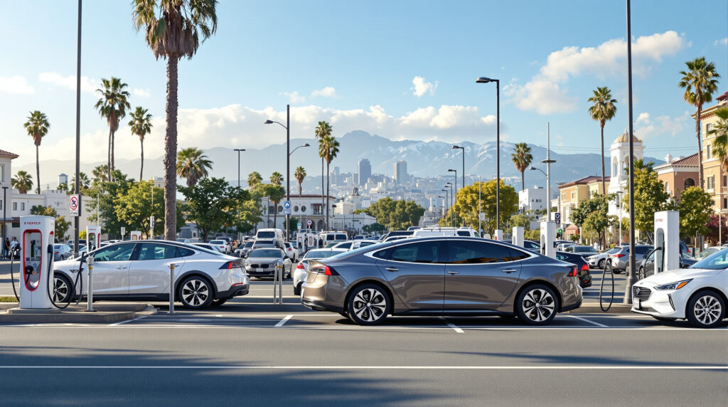 tesla connaît en californie sa plus grande baisse de parts de marché l'an dernier, dans ce bastion historique des véhicules électriques.