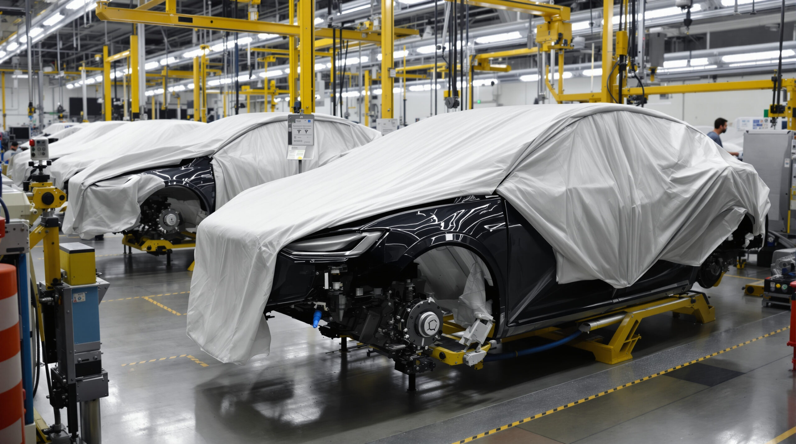 tesla arrête la production des modèles x et s pour se focaliser sur le développement de la robotique, conformément à la nouvelle stratégie d'elon musk.