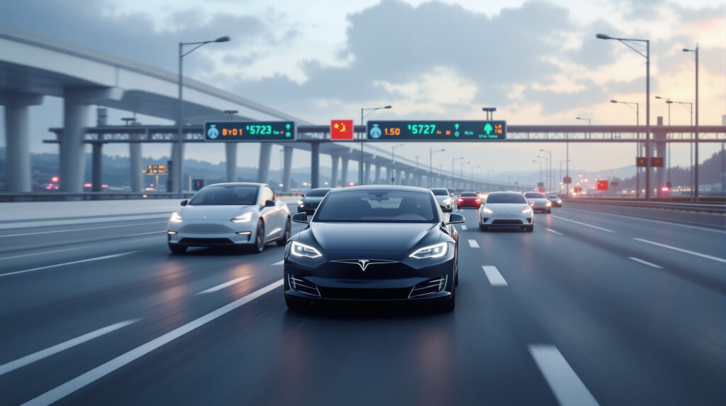 découvrez comment les véhicules électriques chinois surpassent tesla et franchissent les barrières douanières pour conquérir le marché mondial, selon le wsj.