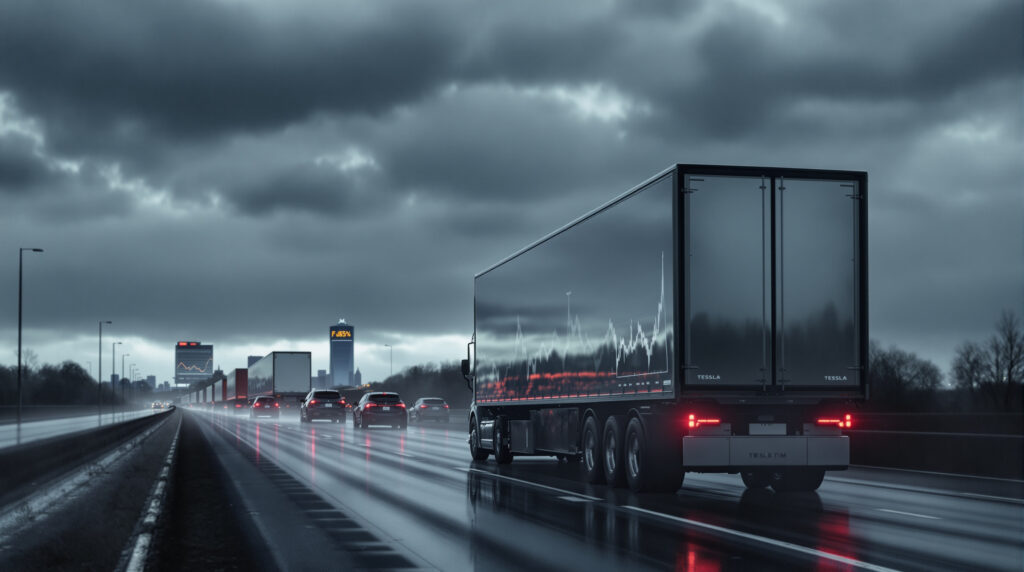 découvrez le lancement du tesla semi, un camion électrique révolutionnaire qui débute enfin ses essais routiers, mais rencontre un contexte économique et industriel complexe, rendant son arrivée incertaine.