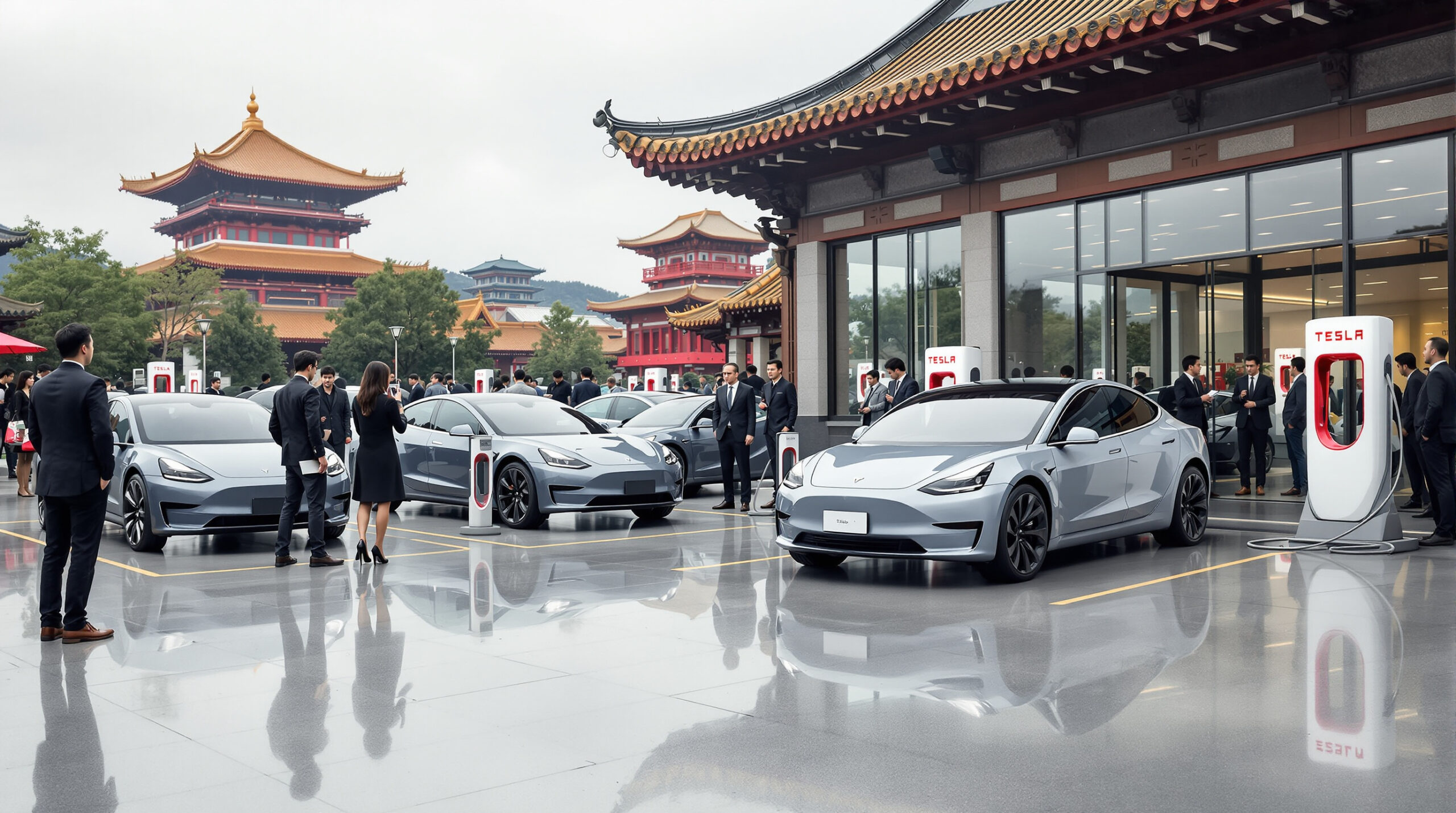 les ventes des véhicules électriques tesla fabriqués en chine ont augmenté de 9,3 % en janvier par rapport à l'année précédente, témoignant d'une croissance significative sur le marché.
